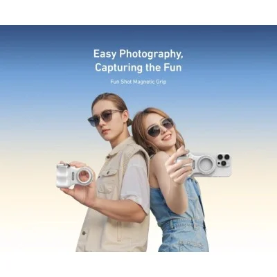 Telesin Magnetic Phone Case - White: Excellent Daily Photography Experience
